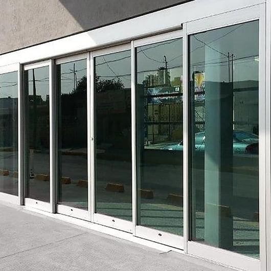 Oversized Glass Doors