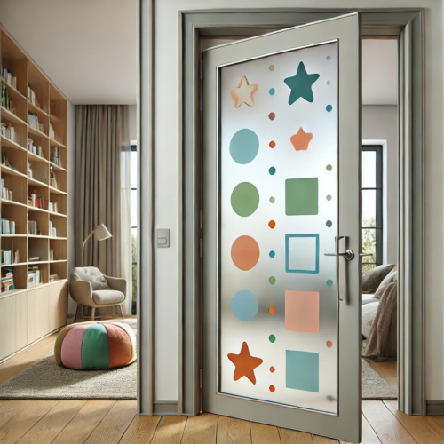 children safety glass door