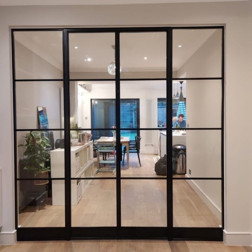 Steel Door Heritage Style, Bespoke Steel Door , Internal Steel Door, French Door, Double Steel Doors With Side Panels, - Etsy (1)